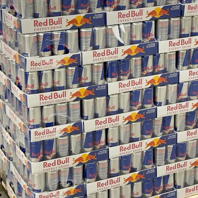 Redbull pallet