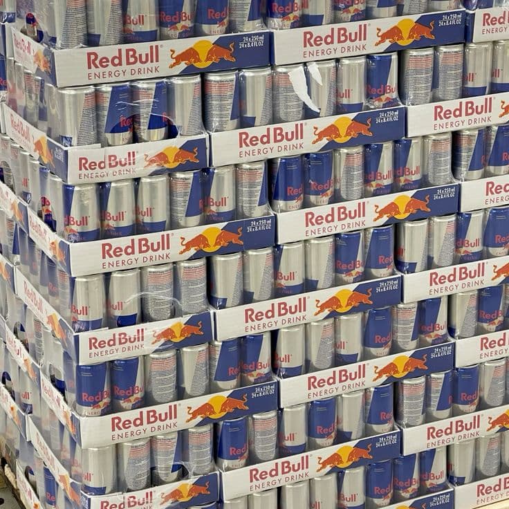 Redbull pallet
