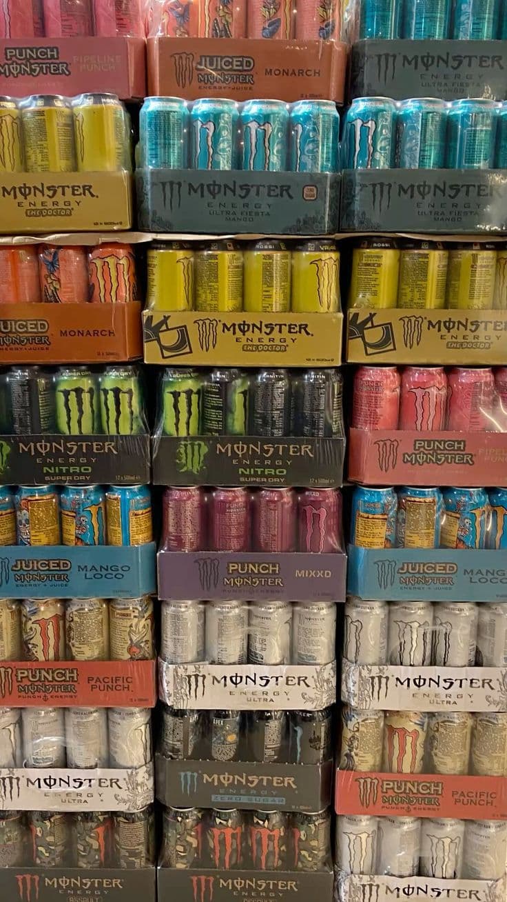 Monster Drink Pallet